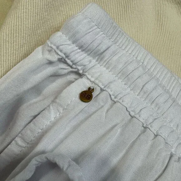 Skemo Basics Loungewear Jogger White Elastic Pants XS - Picture 8 of 8